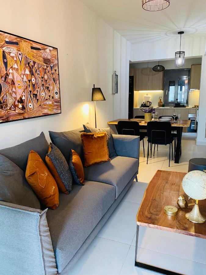New 2Bd Aprt With Shared Rooftop Pool E2 Athén Kültér fotó