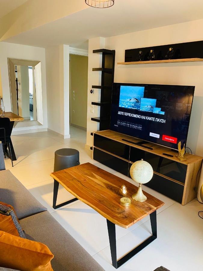 New 2Bd Aprt With Shared Rooftop Pool E2 Athén Kültér fotó